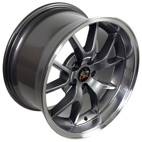 18" Replica Wheel FR05 Fits Ford Mustang FR500 Rim 18x10 Gunmetal Wheel